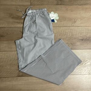 Striped cotton pajamas